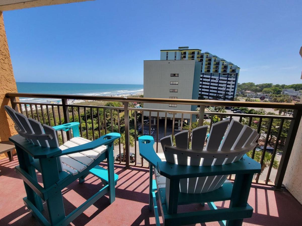 Ocean View King Suite With Modern Decor And Accents - Caravelle Resort 605 Sleeps 4 Guests Myrtle Beach Exterior photo