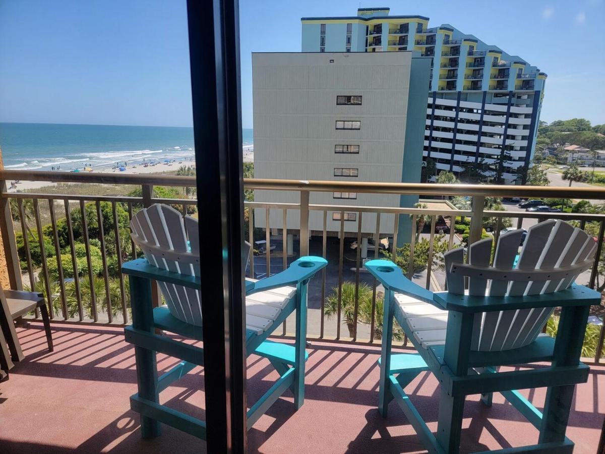 Ocean View King Suite With Modern Decor And Accents - Caravelle Resort 605 Sleeps 4 Guests Myrtle Beach Exterior photo
